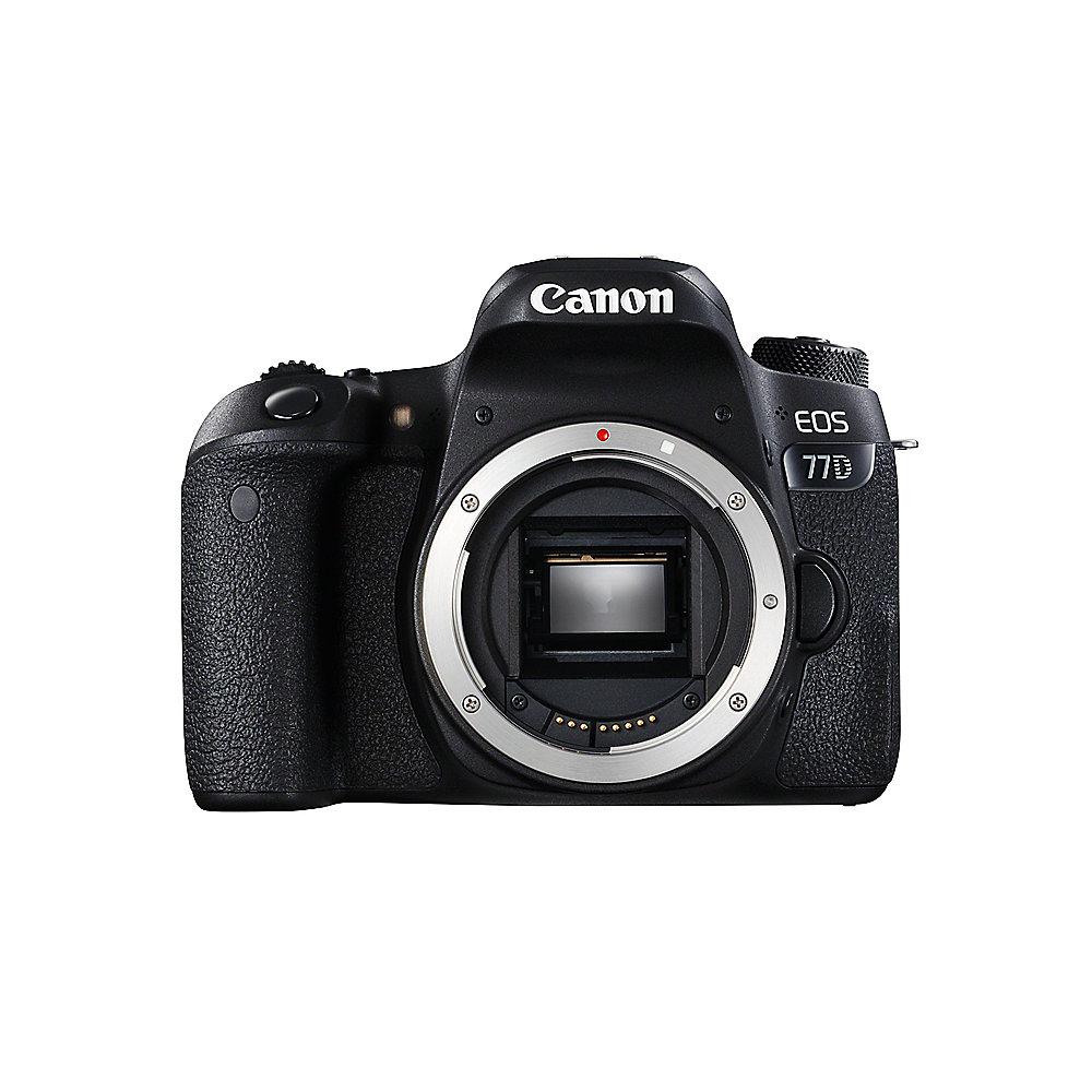 Canon EOS 77D Gehäuse Spiegelreflexkamera