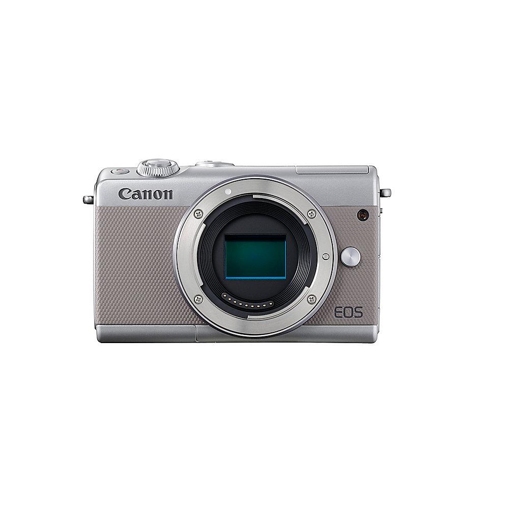 Canon EOS M100 Gehäuse Systemkamera grau, Canon, EOS, M100, Gehäuse, Systemkamera, grau