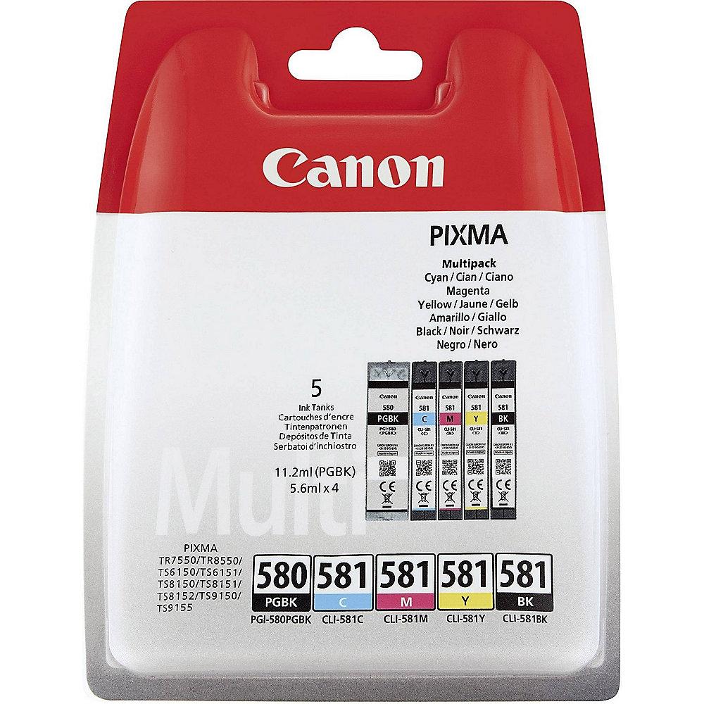 Canon PGI-580 / CLI-581 Original Druckerpatronen Multipack