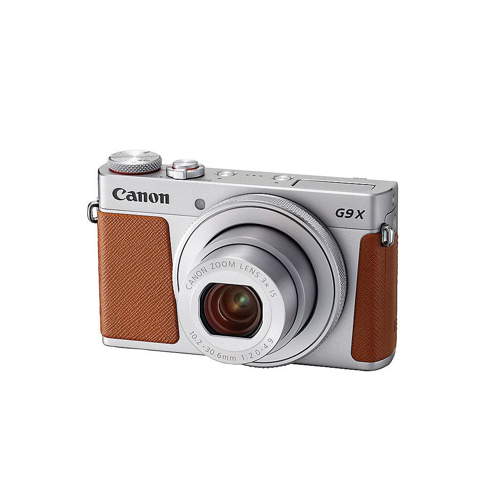 Canon PowerShot G9 X Mark II Digitalkamera silber, Canon, PowerShot, G9, X, Mark, II, Digitalkamera, silber