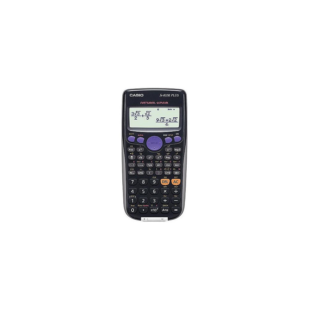 Casio FX-82DE Plus wissenschaftlicher Taschenrechner 10 Stellen Batterie, Casio, FX-82DE, Plus, wissenschaftlicher, Taschenrechner, 10, Stellen, Batterie