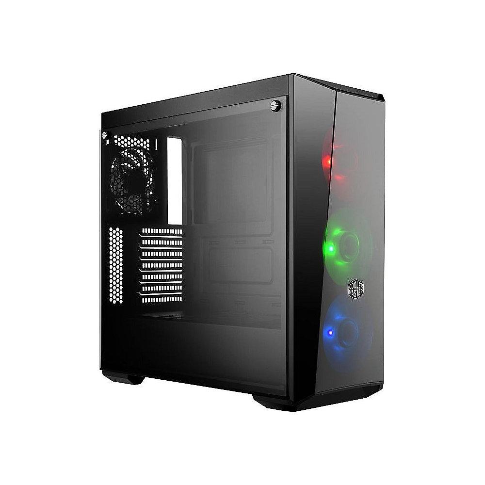 Cooler Master MasterBox 5 Lite RGB Midi Tower ATX Gehäuse USB3.0 Schwarz