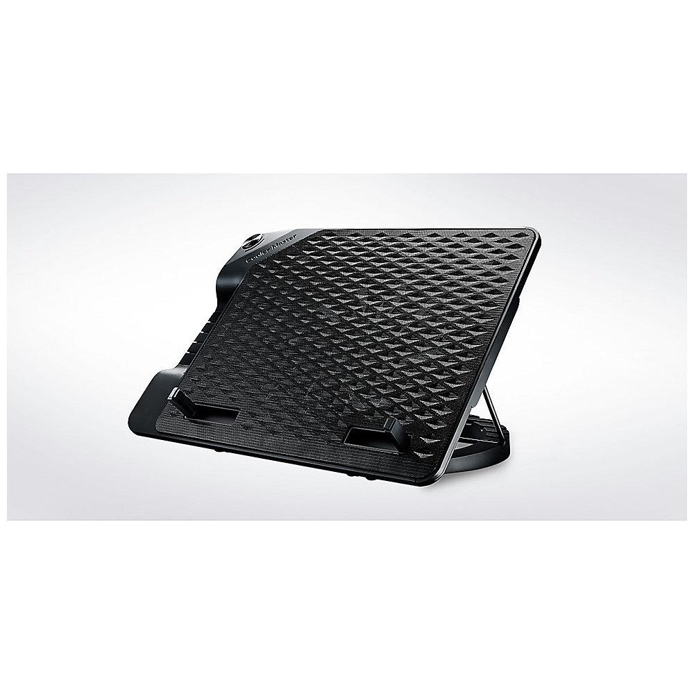 Cooler Master NotePal ErgoStand III Notebookkühler (9"-17") schwarz 230 mmLüfter