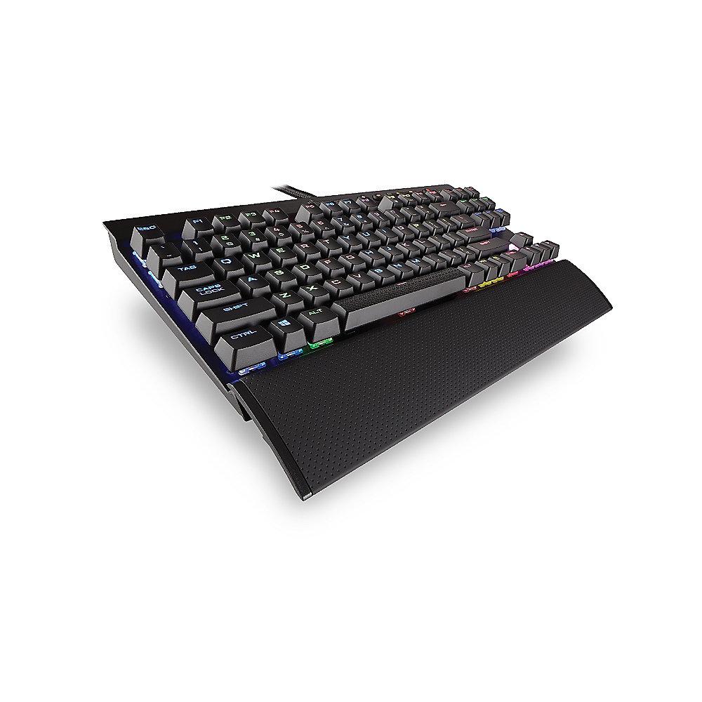 Corsair Gaming K65 LUX RGB LED Rapidfire mechanische Tastatur Cherry MX RGB Red