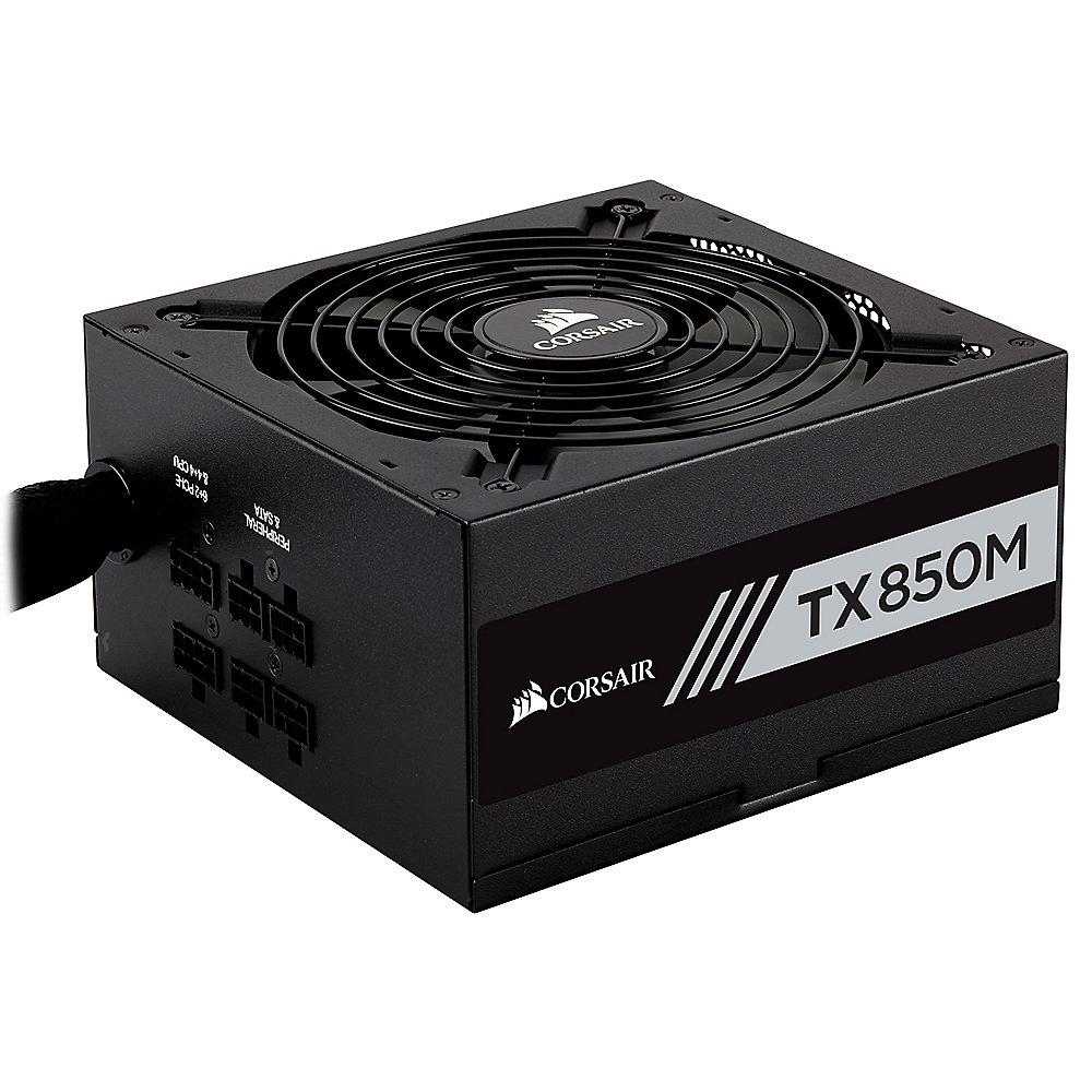 Corsair TX Series TX850M ATX 2.4 EPS 2.92 aktiv PFC Netzteil 80  Gold (modular)