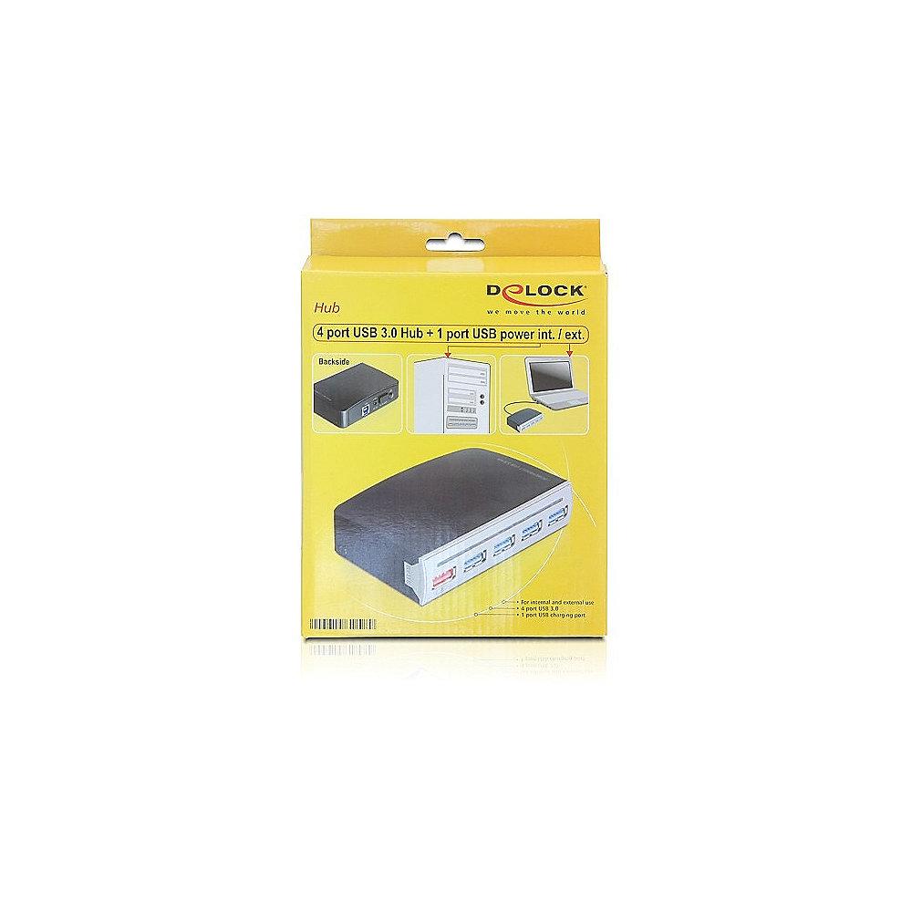 DeLock 4-Port USB 3.0 HUB 61898 für externen und internen Verbau, DeLock, 4-Port, USB, 3.0, HUB, 61898, externen, internen, Verbau