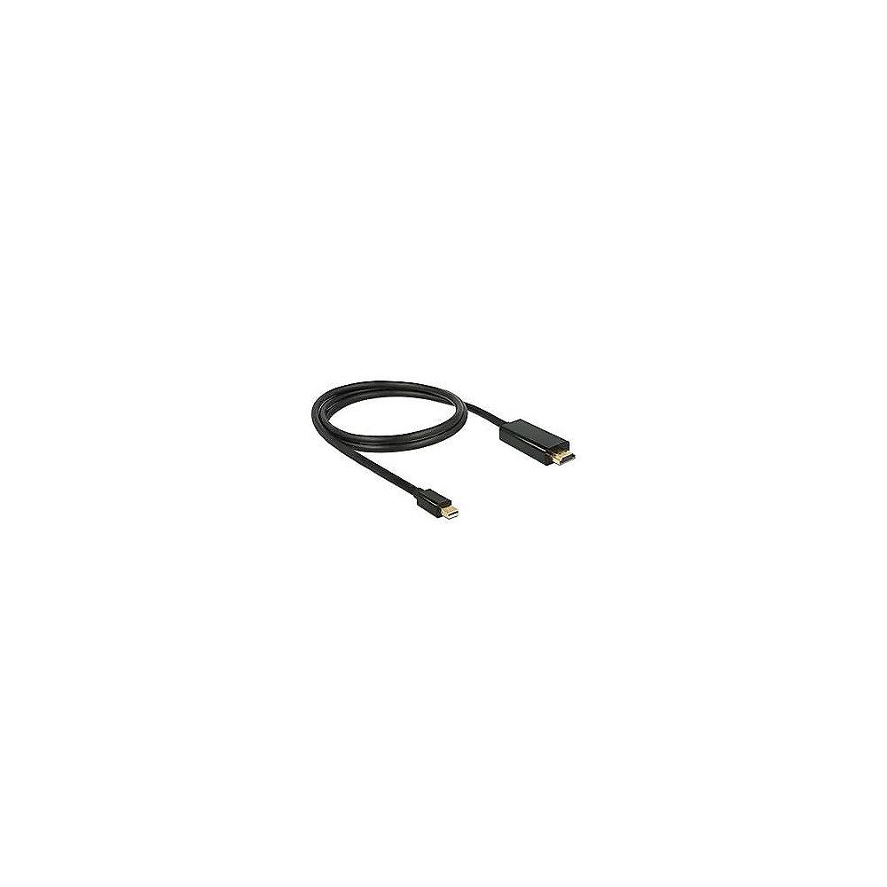 DeLOCK Adapterkabel 1m Mini DisplayPort zu HDMI-A 4K St./St. schwarz