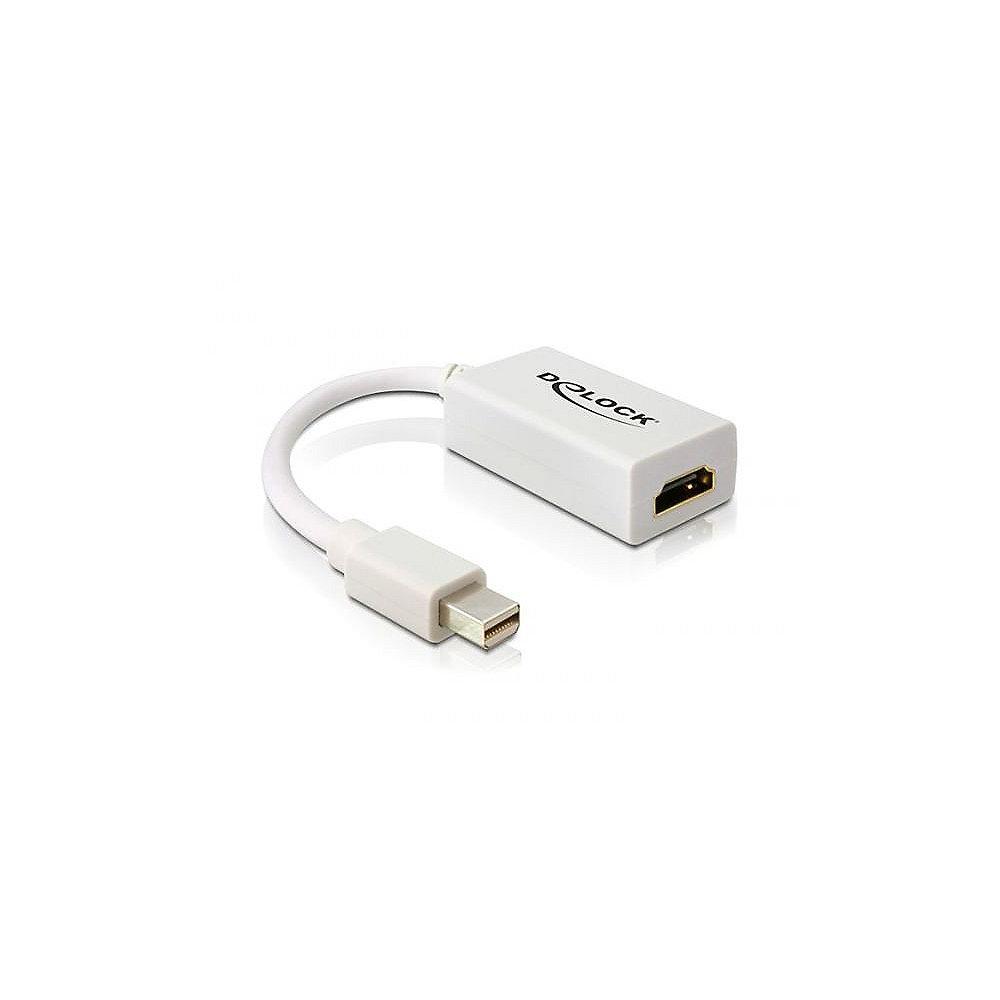 DeLOCK Adapterkabel mini Displayport zu HDMI St./Bu. 65128 weiß, DeLOCK, Adapterkabel, mini, Displayport, HDMI, St./Bu., 65128, weiß