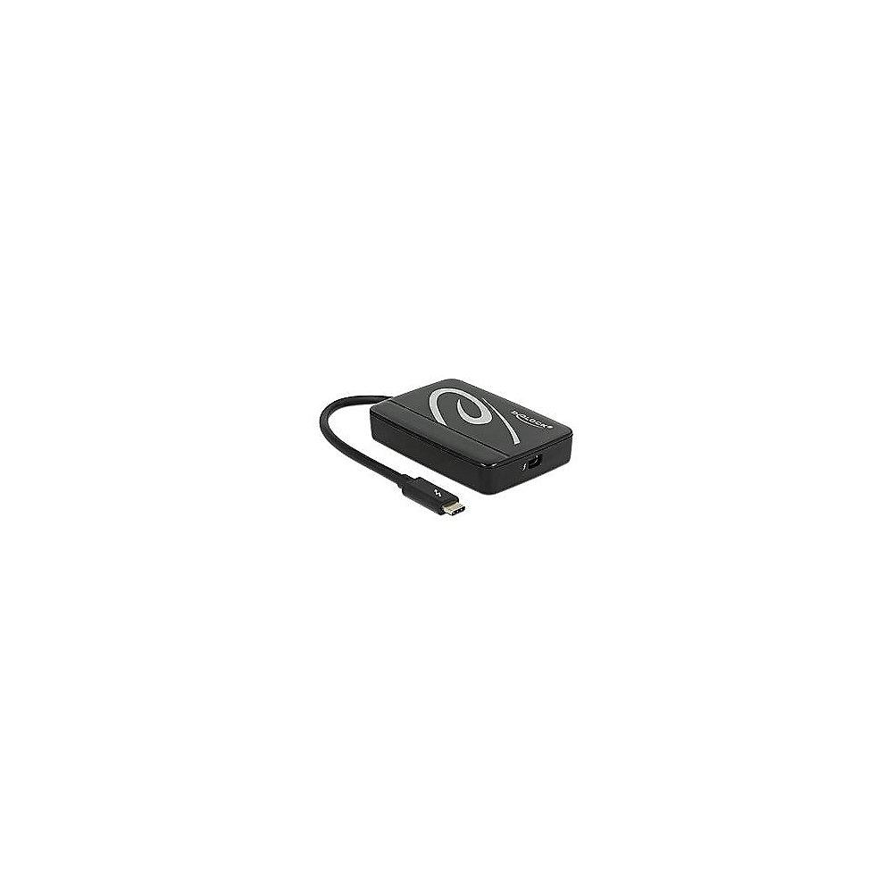 DeLOCK Thunderbolt Adapter Thunderbolt 3 zu Thunderbolt St./Bu. schwarz