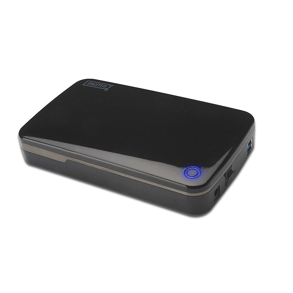 DIGITUS Externes Festplattengehäuse für 3,5" SATA zu USB 3.0