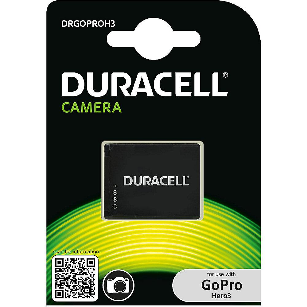 Duracell Li-Ion-Akku für GoPro Hero3 AHDBT-301