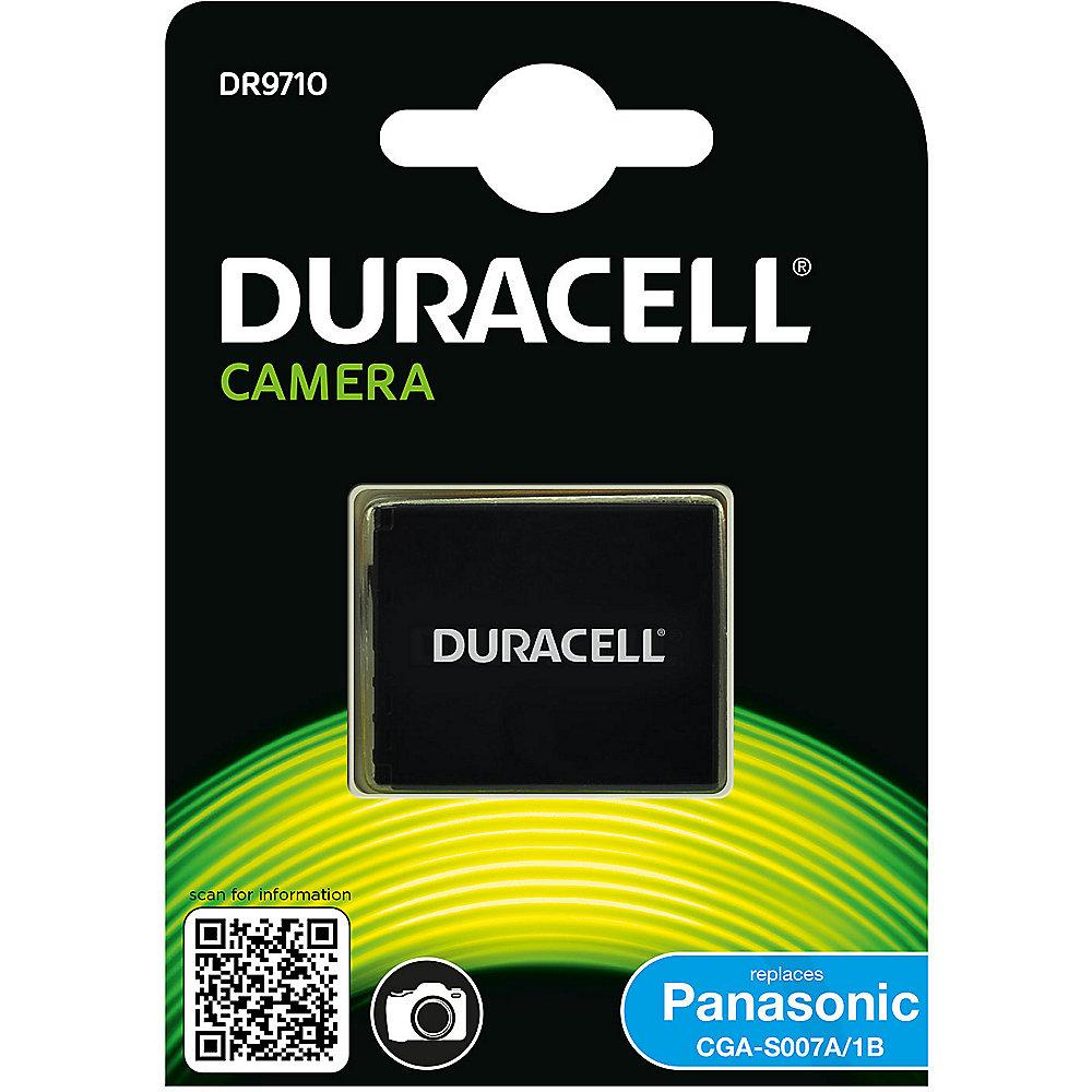 Duracell Li-Ion-Akku für Panasonic CGA-S007, Duracell, Li-Ion-Akku, Panasonic, CGA-S007