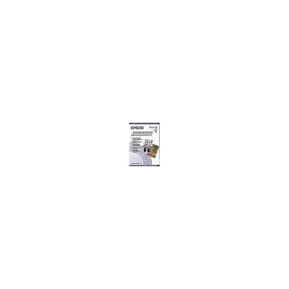 EPSON C13S041352 A3  Wasserfarbenpapier Radiant White, 20 Blatt