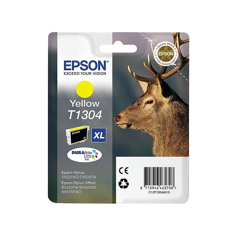 Epson C13T13044010 Druckerpatrone T1304 gelb