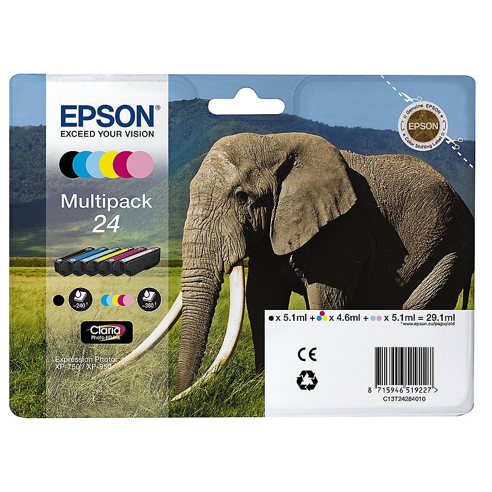 Epson C13T24284010 Druckerpatrone 24 (6 Farben) Multipack