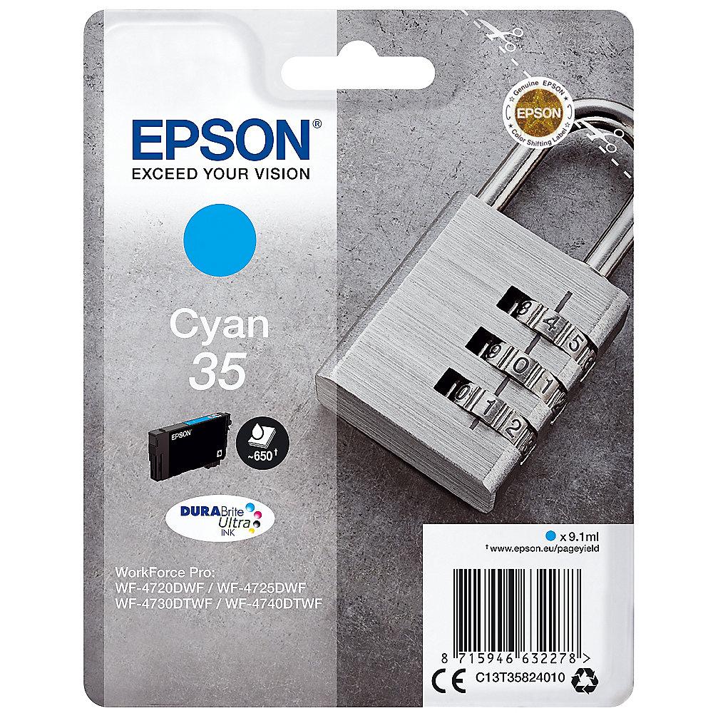 Epson C13T35824010 Druckerpatrone 35 cyan