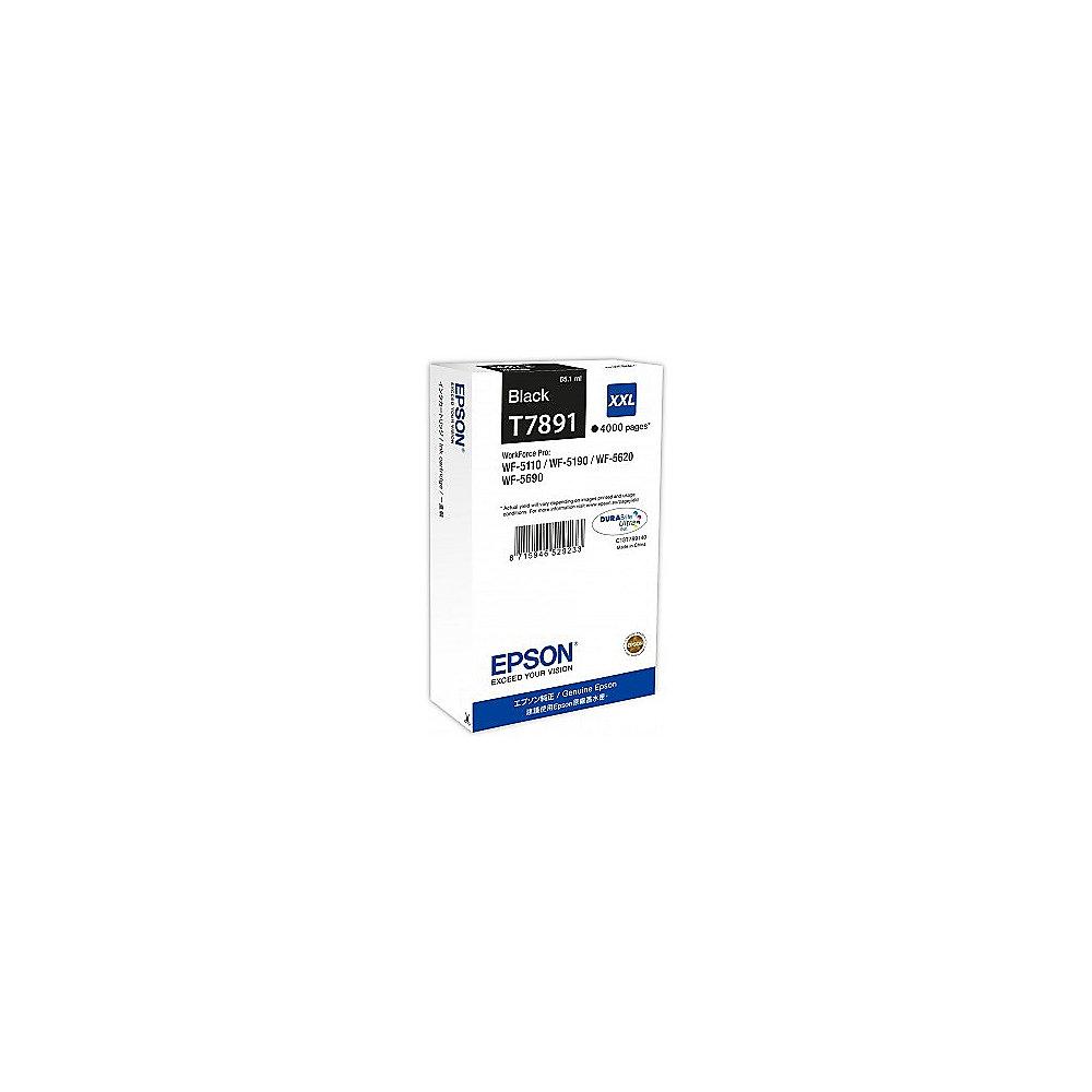 Epson C13T789140 Druckerpatrone T7891 XXL schwarz 4,000 Seiten