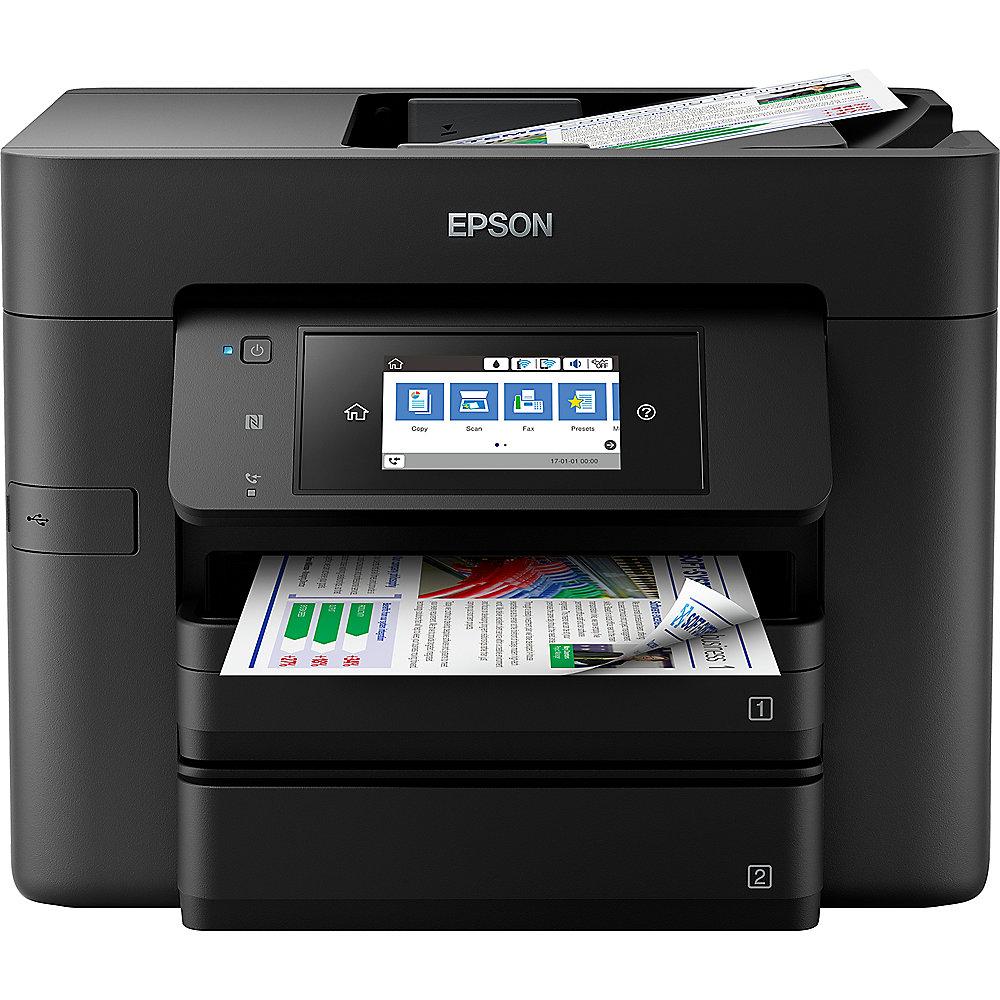 EPSON WorkForce Pro WF-4740DTWF Multifunktionsdrucker Scanner Kopierer Fax WLAN