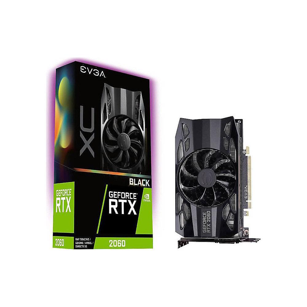 EVGA GeForce RTX 2060 XC Black 6GB GDDR6 Grafikkarte DP/HDMI/DVI