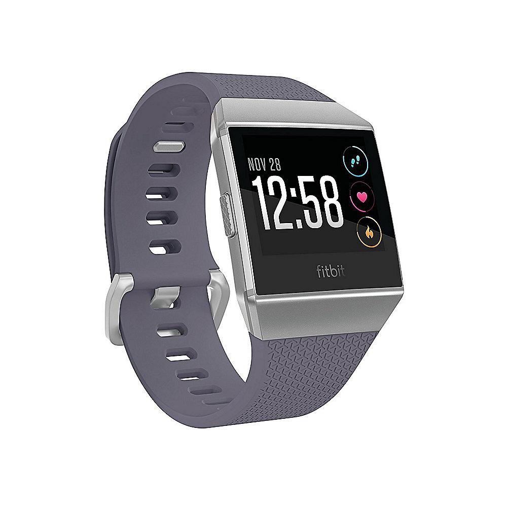 Fitbit Ionic Gesundheits- und Fitness-Smartwatch blue-gray/white