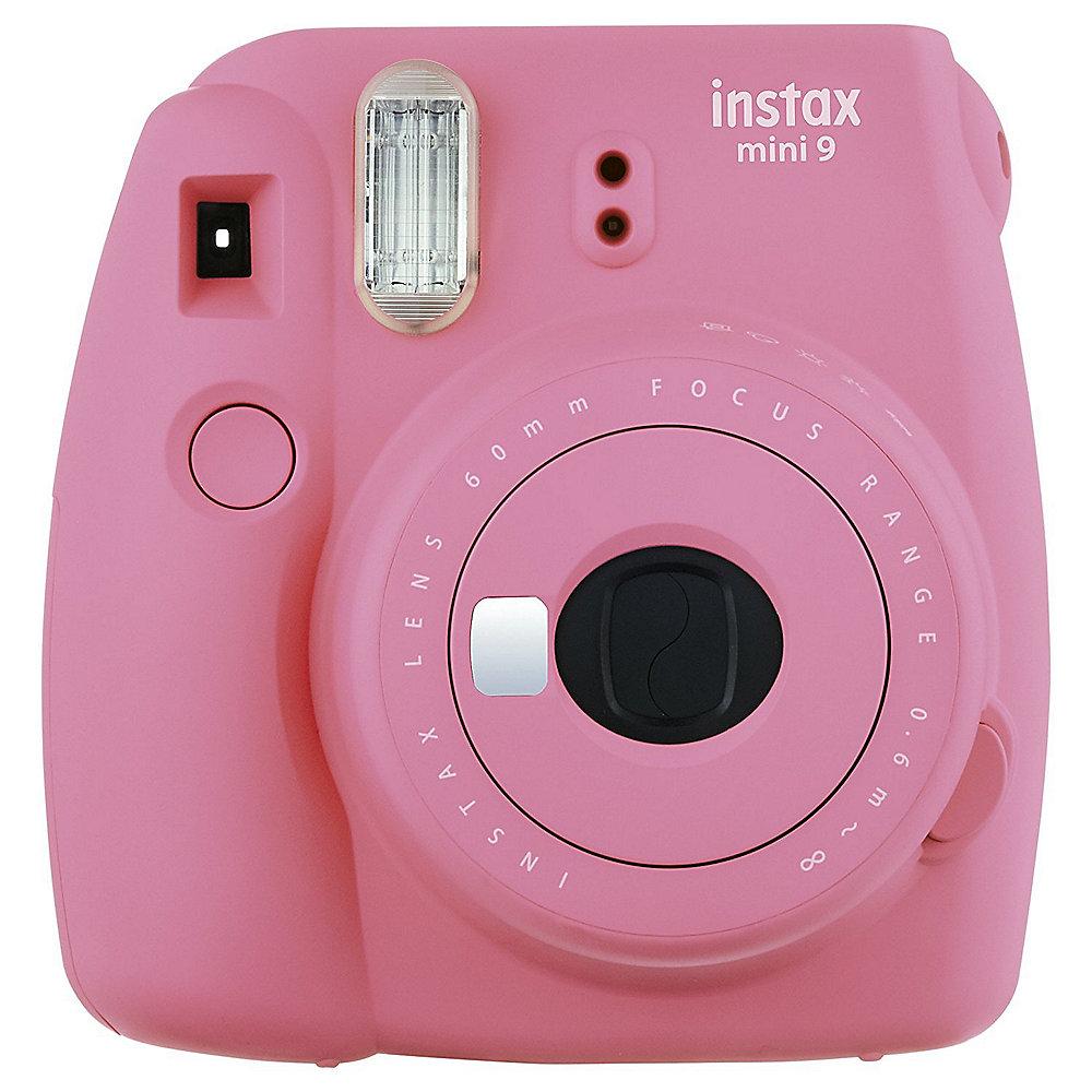 Fujifilm Instax Mini 9 Sofortbildkamera flamingorosa, Fujifilm, Instax, Mini, 9, Sofortbildkamera, flamingorosa