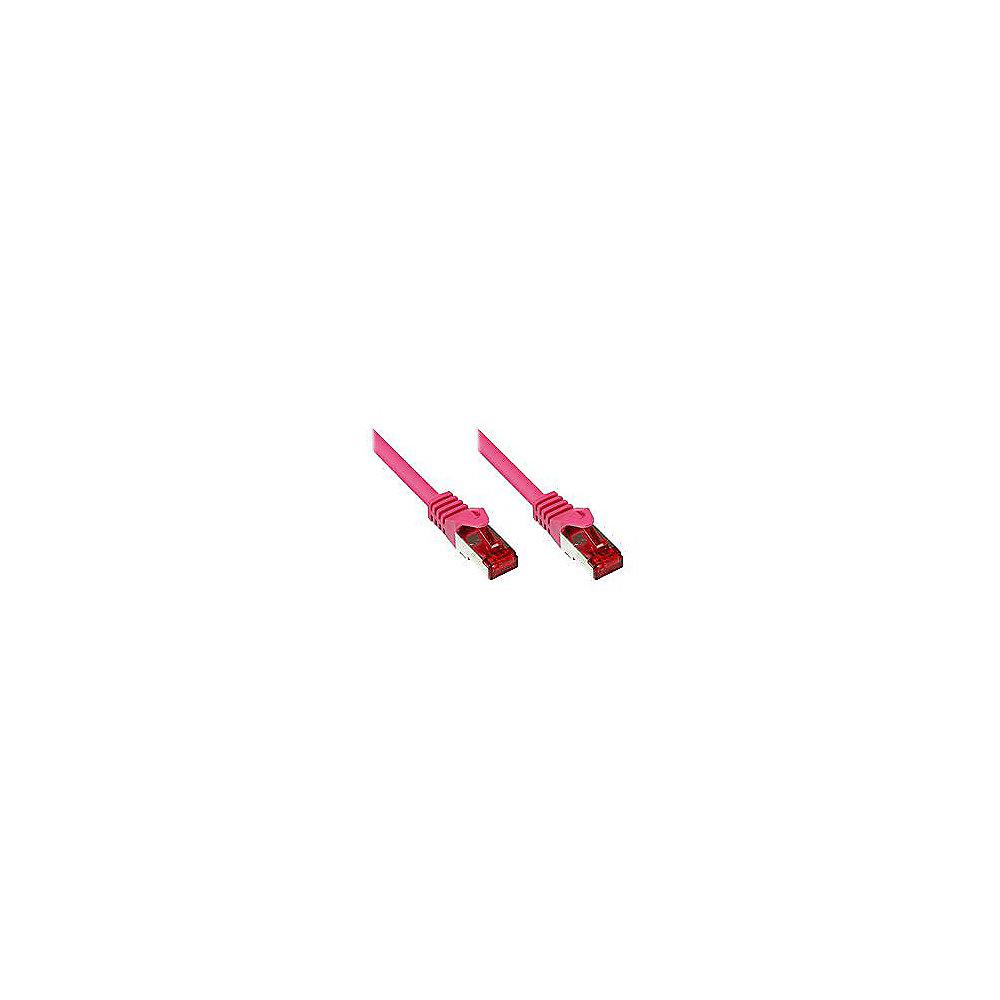 Good Connections 0,5m RNS Patchkabel CAT6 S/FTP PiMF magenta
