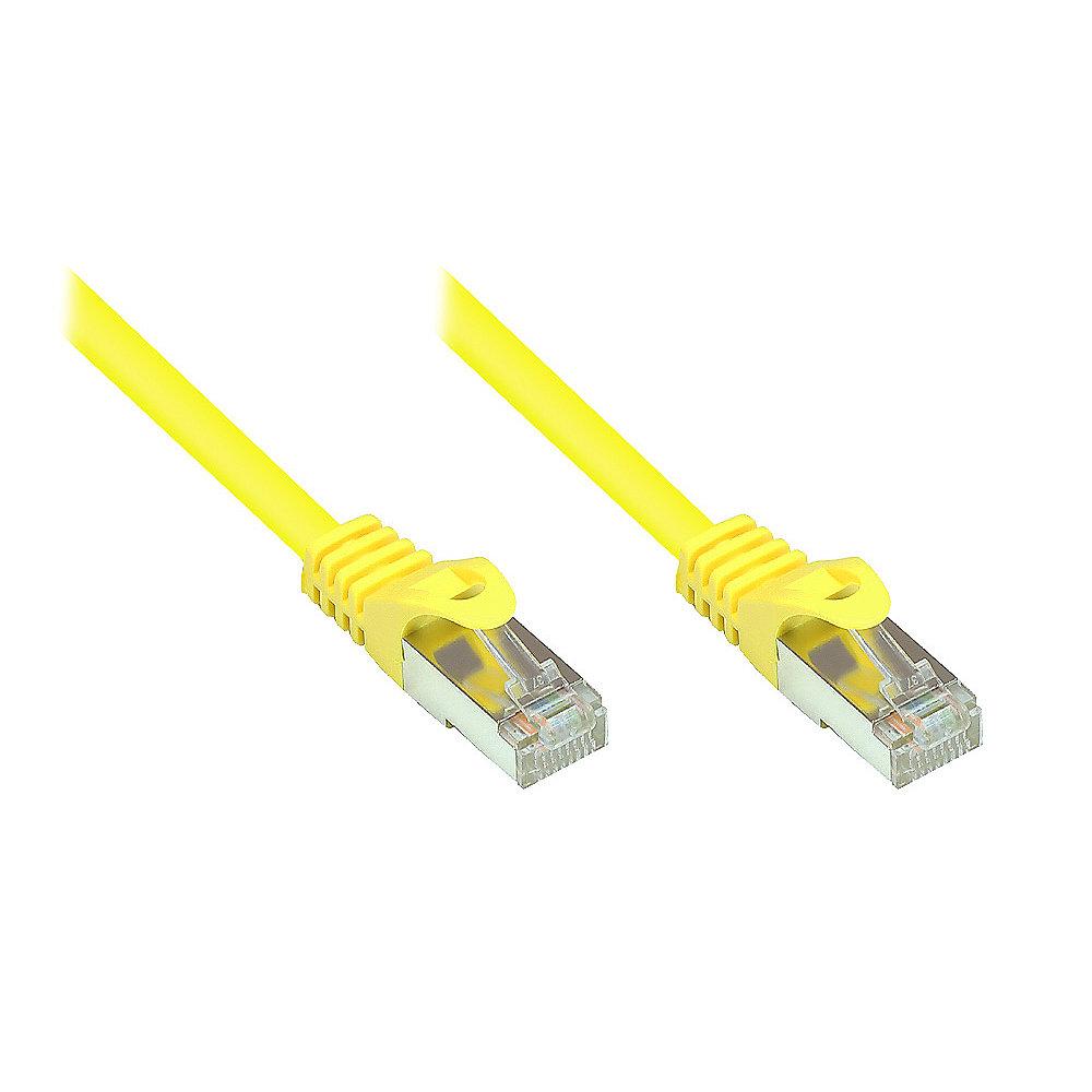 Good Connections 15m RNS Patchkabel CAT5E SF/UTP PVC gelb
