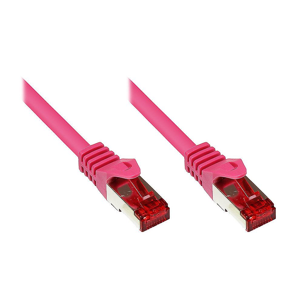 Good Connections 15m RNS Patchkabel CAT6 S/FTP PiMF magenta