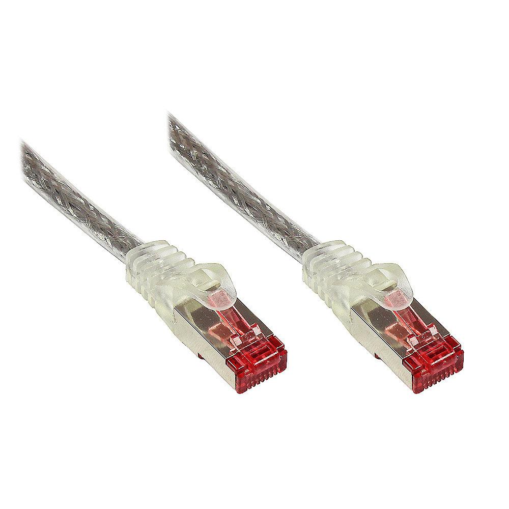 Good Connections 3,0m RNS Patchkabel CAT6 S/FTP PiMF transparent