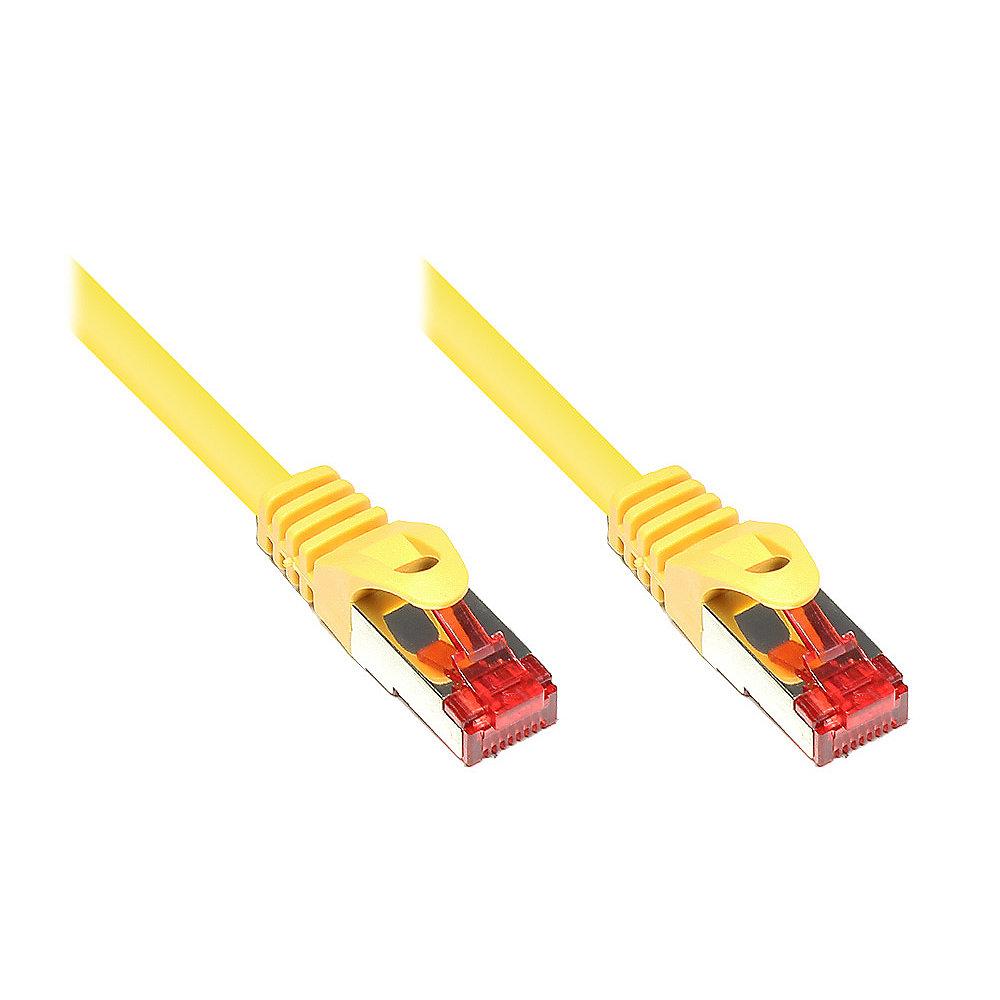 Good Connections 5,0m RNS Patchkabel CAT6 S/FTP PiMF gelb