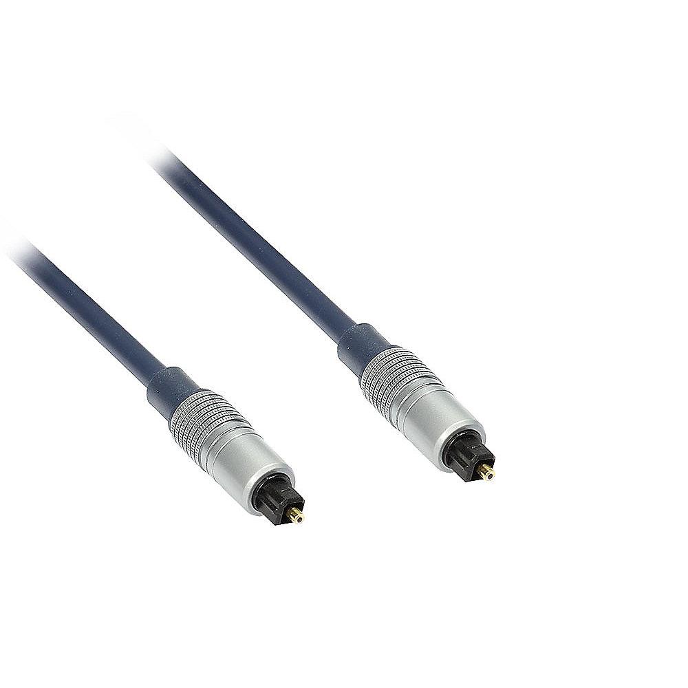 Good Connections Optisches Digital-Audiokabel 1m Premium Toslink St./ St.