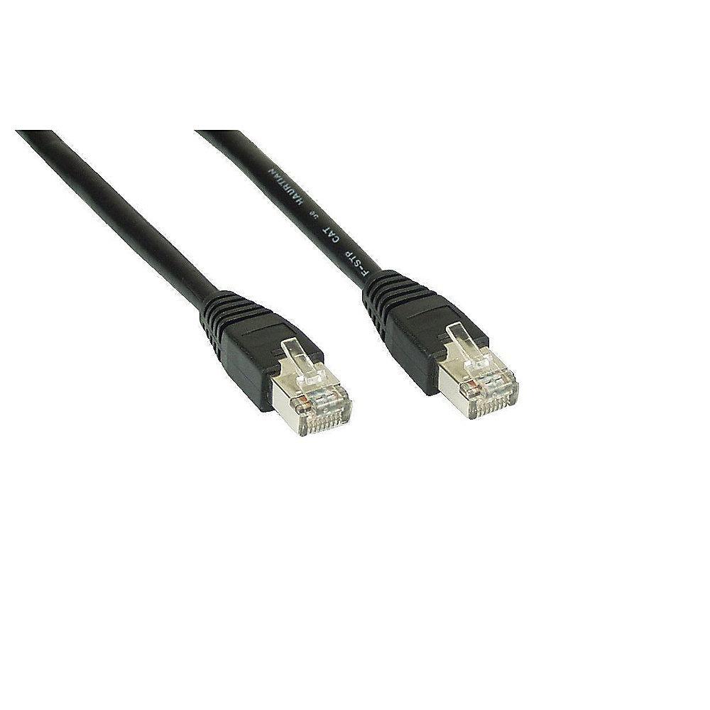 Good Connections Patch Netzwerkkabel RJ45 CAT6 250MHz 0,25m schwarz S/FTP