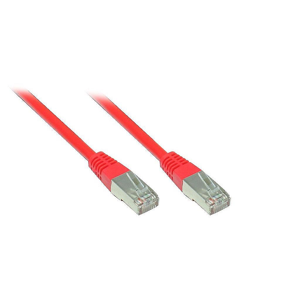 Good Connections Patch Netzwerkkabel RJ45 SF/UTP CAT5e 15m rot 855R-150