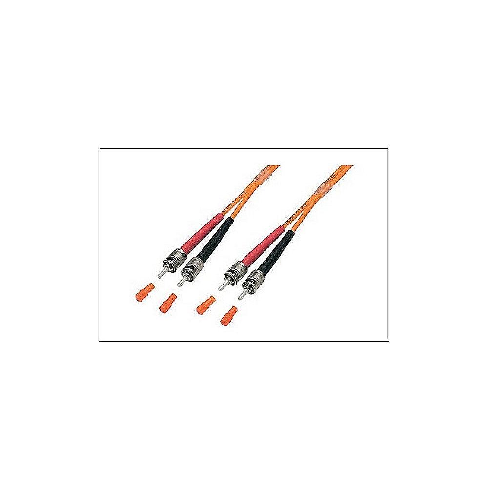 Good Connections Patchkabel LWL Duplex OM1 ST/ST Multimode 5m, Good, Connections, Patchkabel, LWL, Duplex, OM1, ST/ST, Multimode, 5m