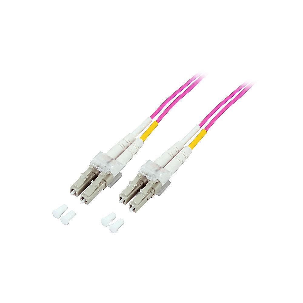 Good Connections Patchkabel LWL Duplex OM4 LC/LC Multimode 1m