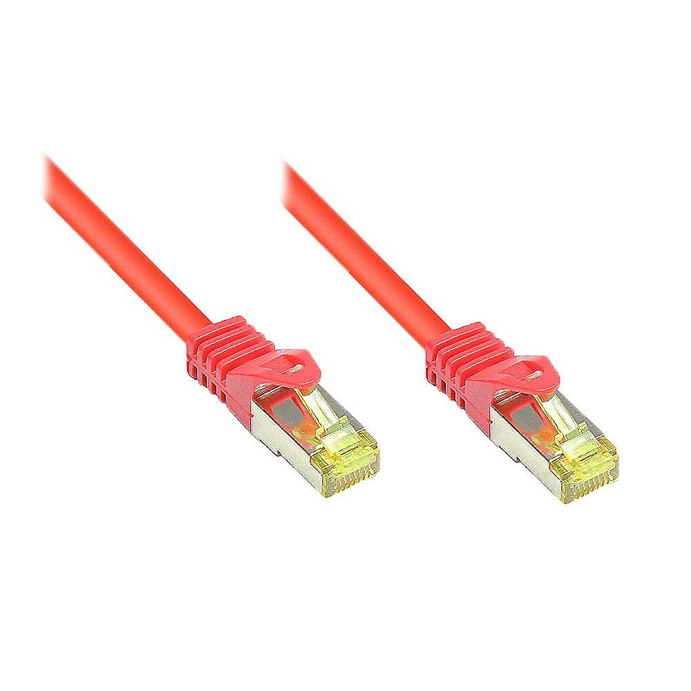 Good Connections Patchkabel mit Cat. 7 Rohkabel S/FTP 40m rot, Good, Connections, Patchkabel, Cat., 7, Rohkabel, S/FTP, 40m, rot