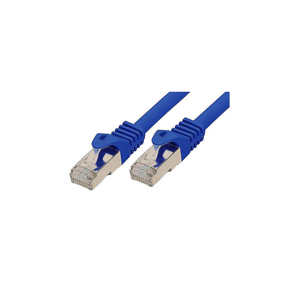 Good Connections Patchkabel mit Cat. 7 Rohkabel S/FTP blau 20m