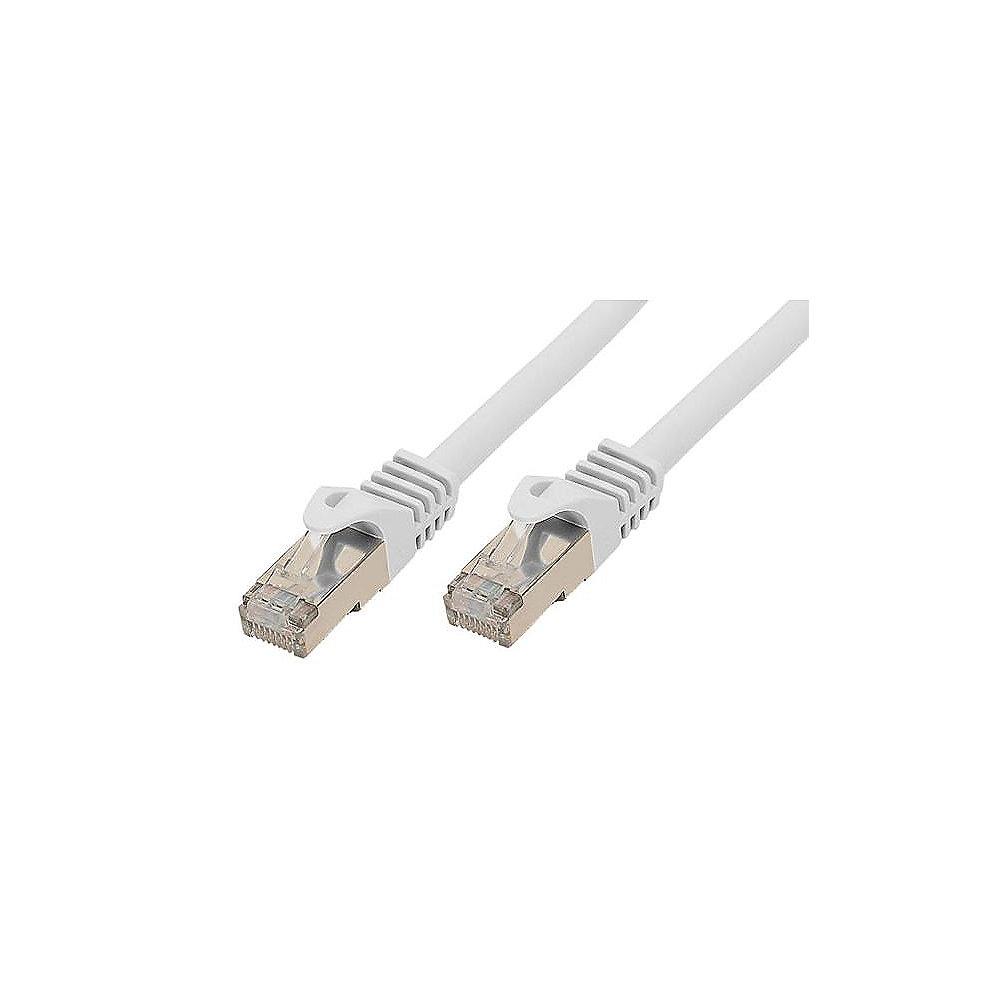 Good Connections Patchkabel mit Cat. 7 Rohkabel S/FTP weiß 30m