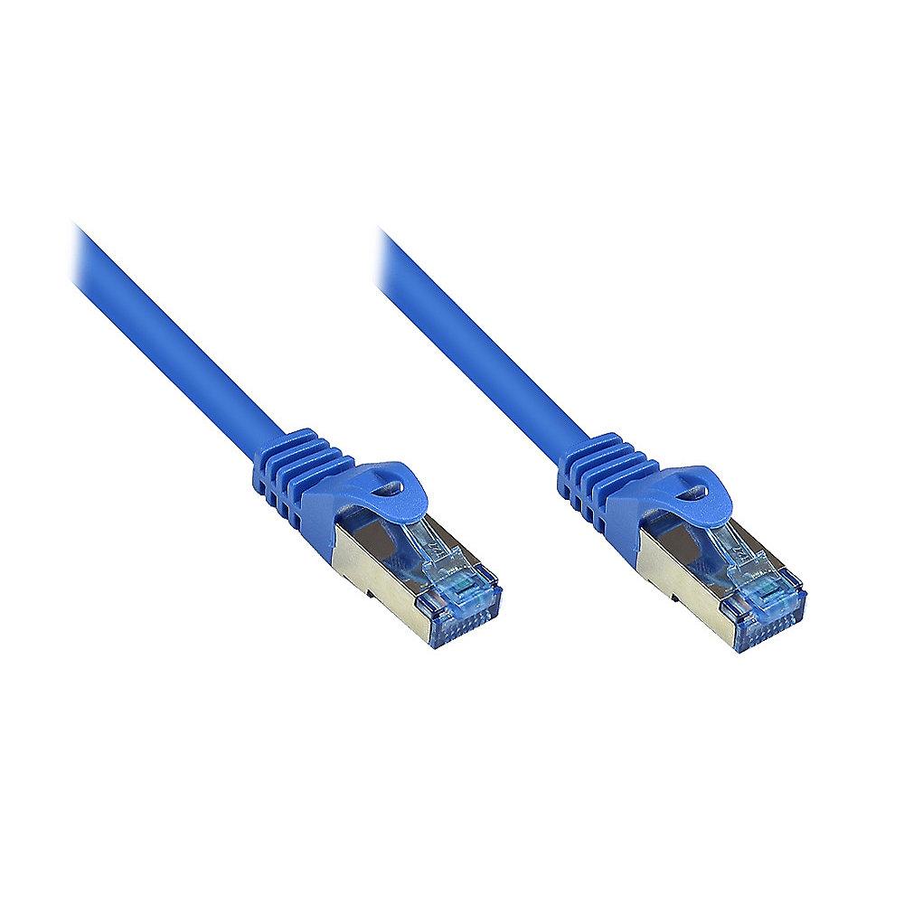 Good Connections RNS Patchkabel Cat.6A S/FTP PiMF halogenfrei 500MHz 40m blau