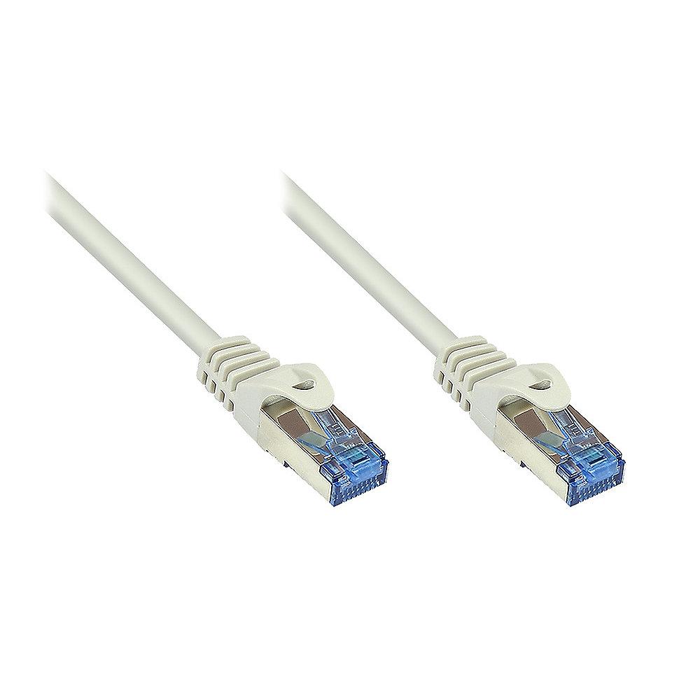 Good Connections RNS Patchkabel Cat.6A S/FTP PiMF halogenfrei 500MHz 40m grau