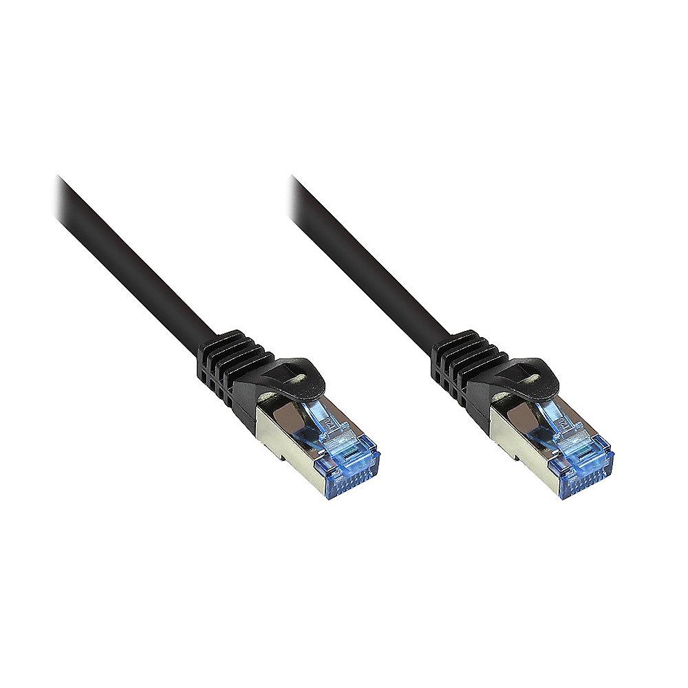 Good Connections RNS Patchkabel Cat.6A S/FTP PiMF halogenfrei 500MHz 50m schwarz