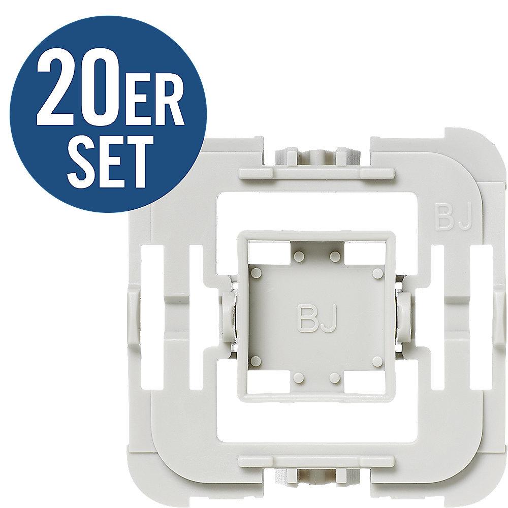 HomeMatic 103090A1 Adapter-Set Busch-Jaeger (BJ) 20 Stk. Schalterserien Adapter