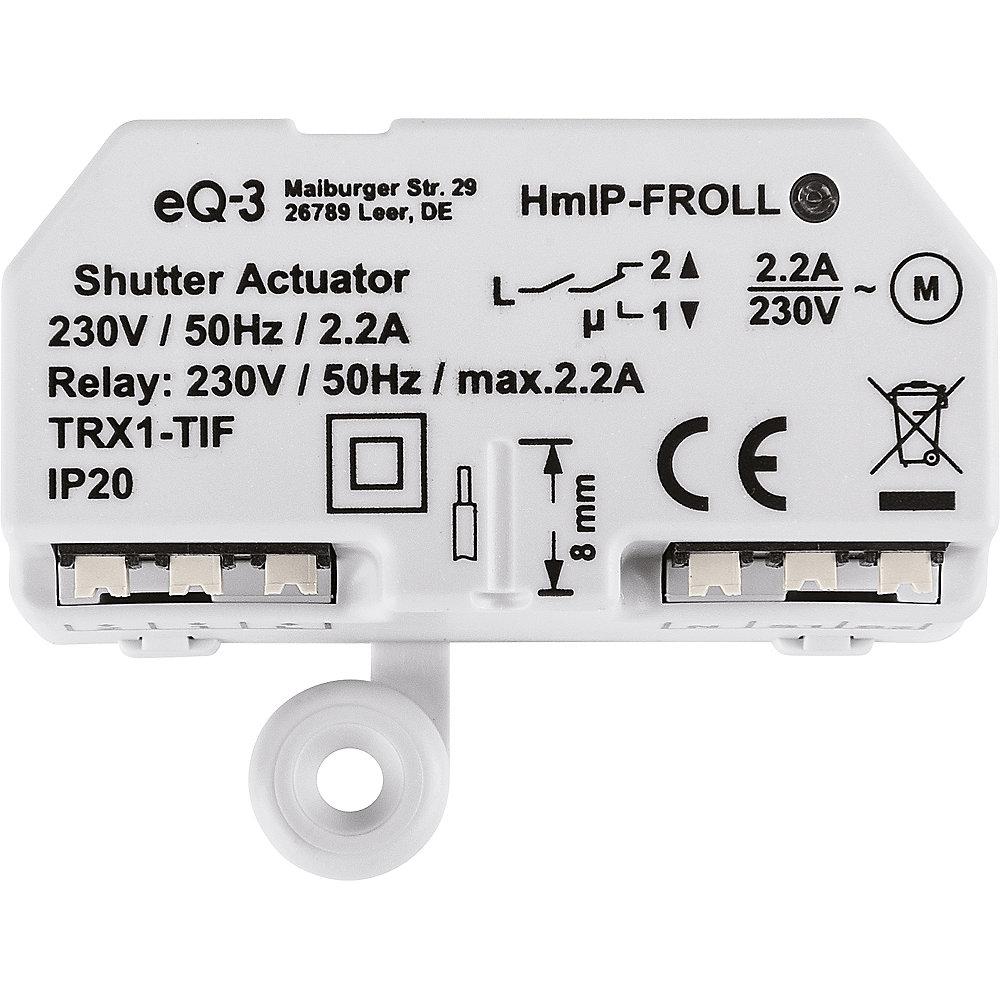 Homematic IP Rollladenaktor - Unterputz HmIP-FROLL