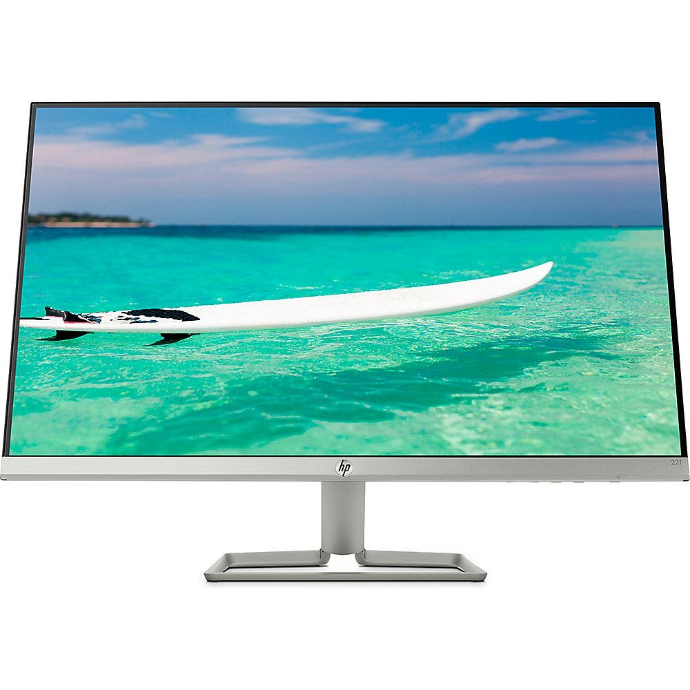 HP 27fh Display (27") 68,6cm 16:9 FHD VGA/HDMI 5ms 10Mio:1 FreeSync