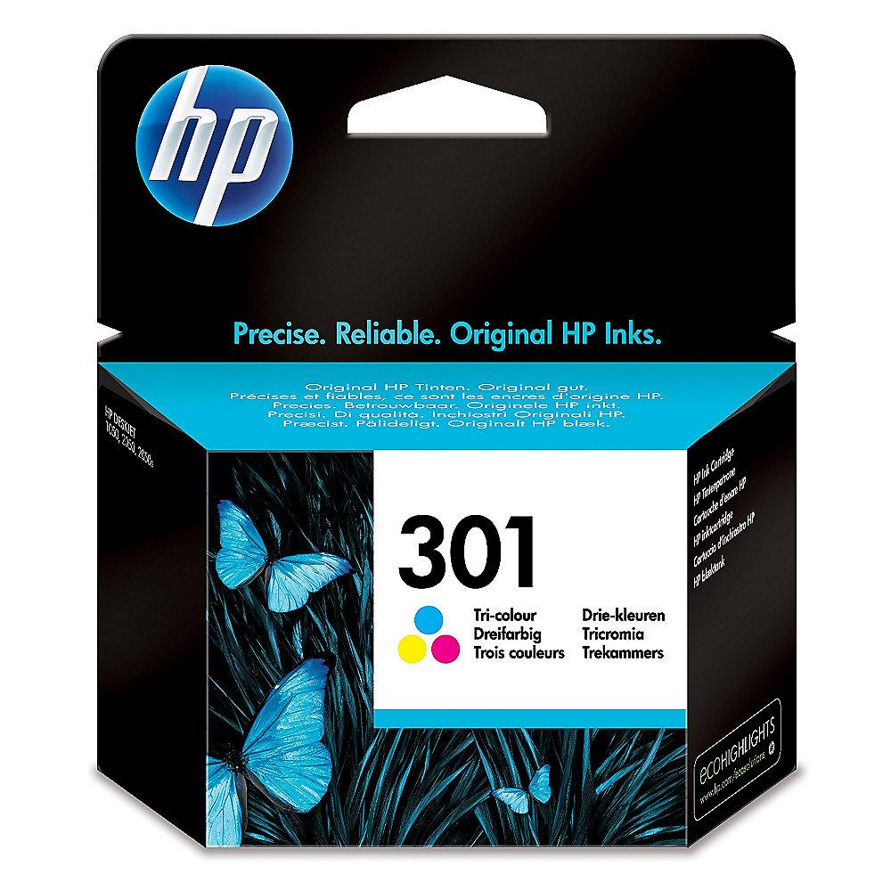 HP 301 Original Druckerpatrone dreifarbig cyan, magenta, gelb CH562EE