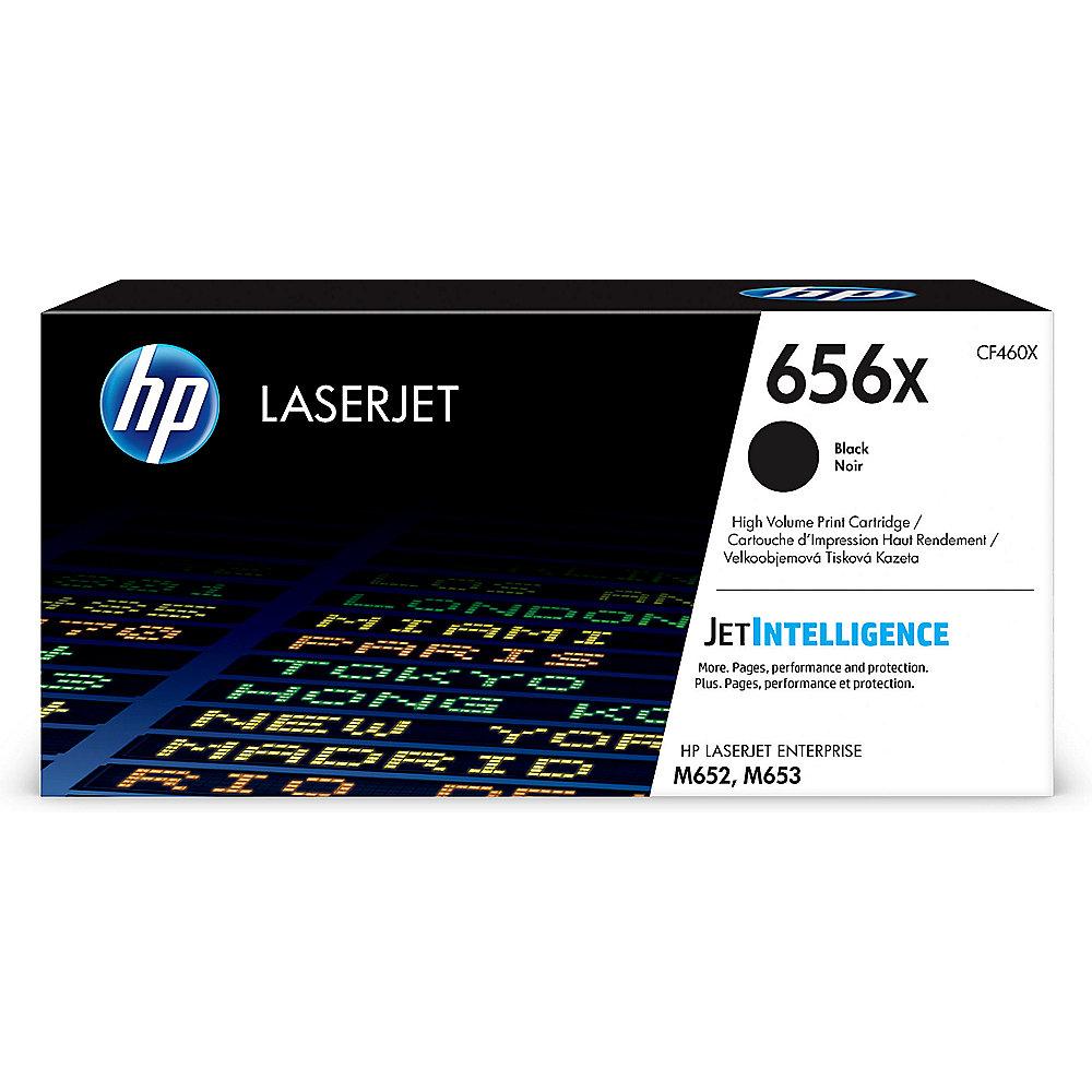 HP 656X Original Tonerpatrone Schwarz ca. 27.000 Seiten CF460X