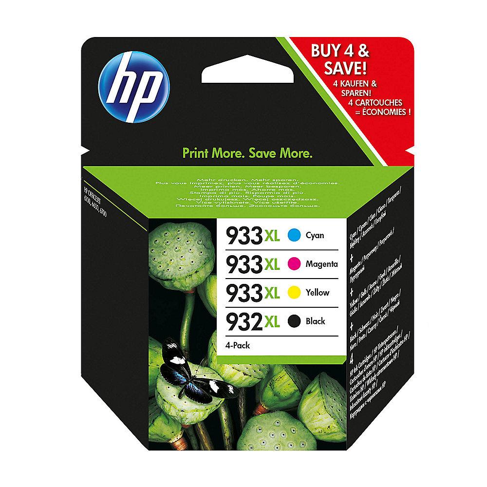 HP 932XL 933XL Original Druckerpatronen Multipack (BK, C, M, Y) C2P42AE