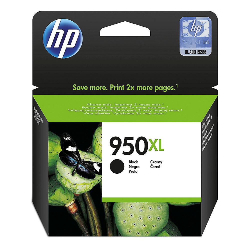 HP 950XL Original Druckerpatrone pigmentiertes Schwarz hohe Kapazität CN045AE