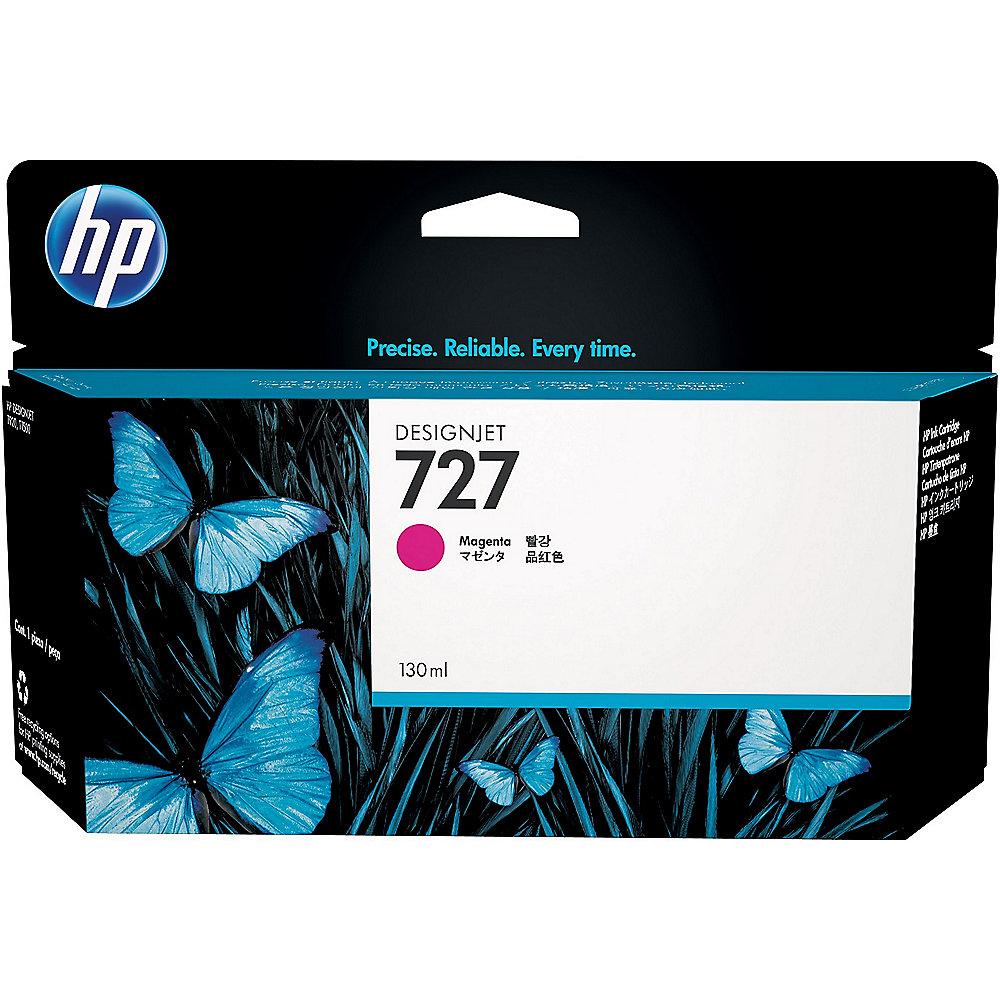 HP B3P20A Original Tintenpatrone 727 Designjet Magenta 130ml