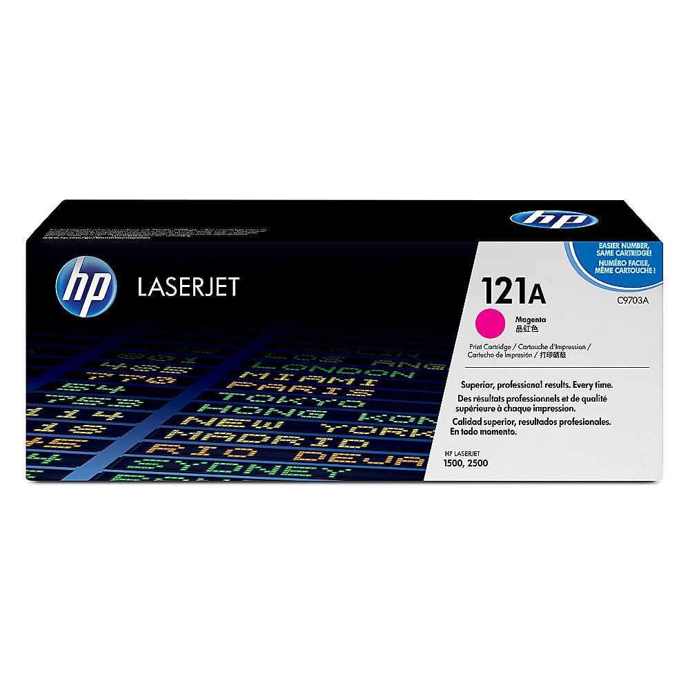 HP C9703A Original Tonerkassette 121A magenta